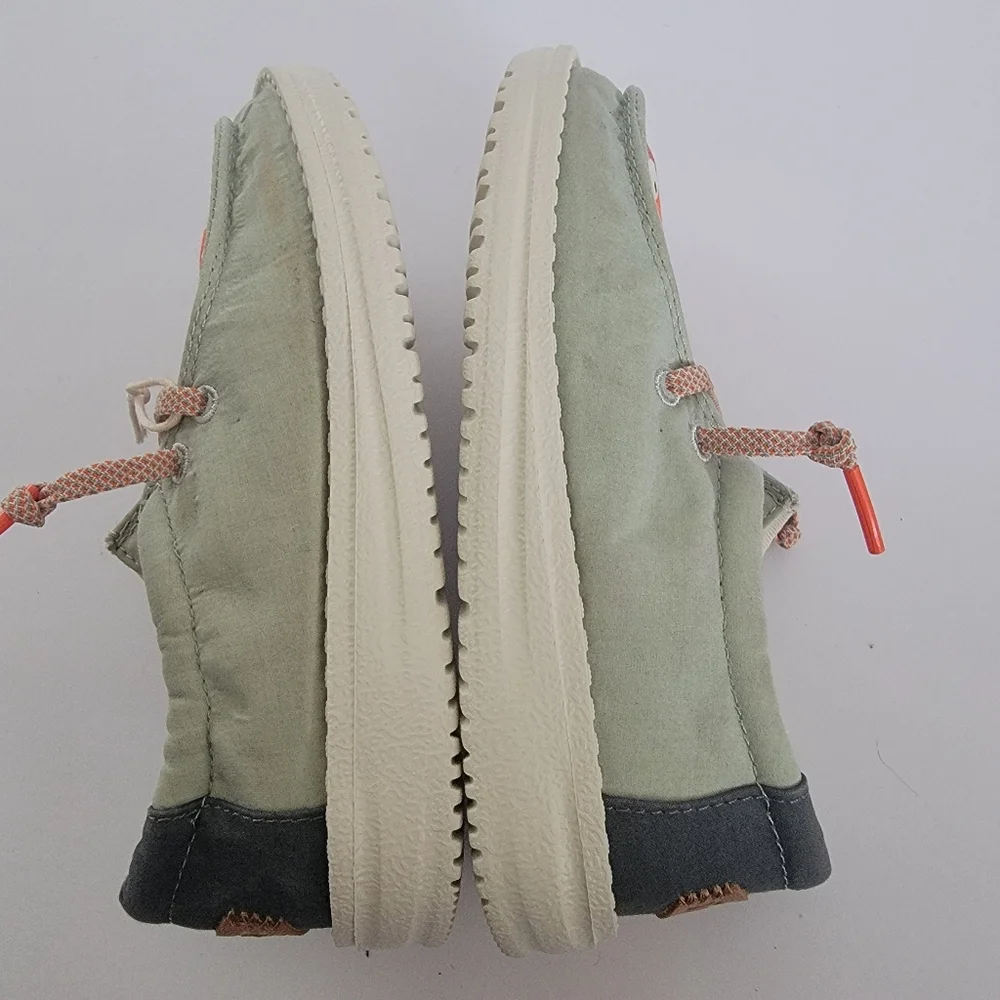 Hey Dude Wally Toddler Critter Slip On Shoes Sage Fox Sz TD10